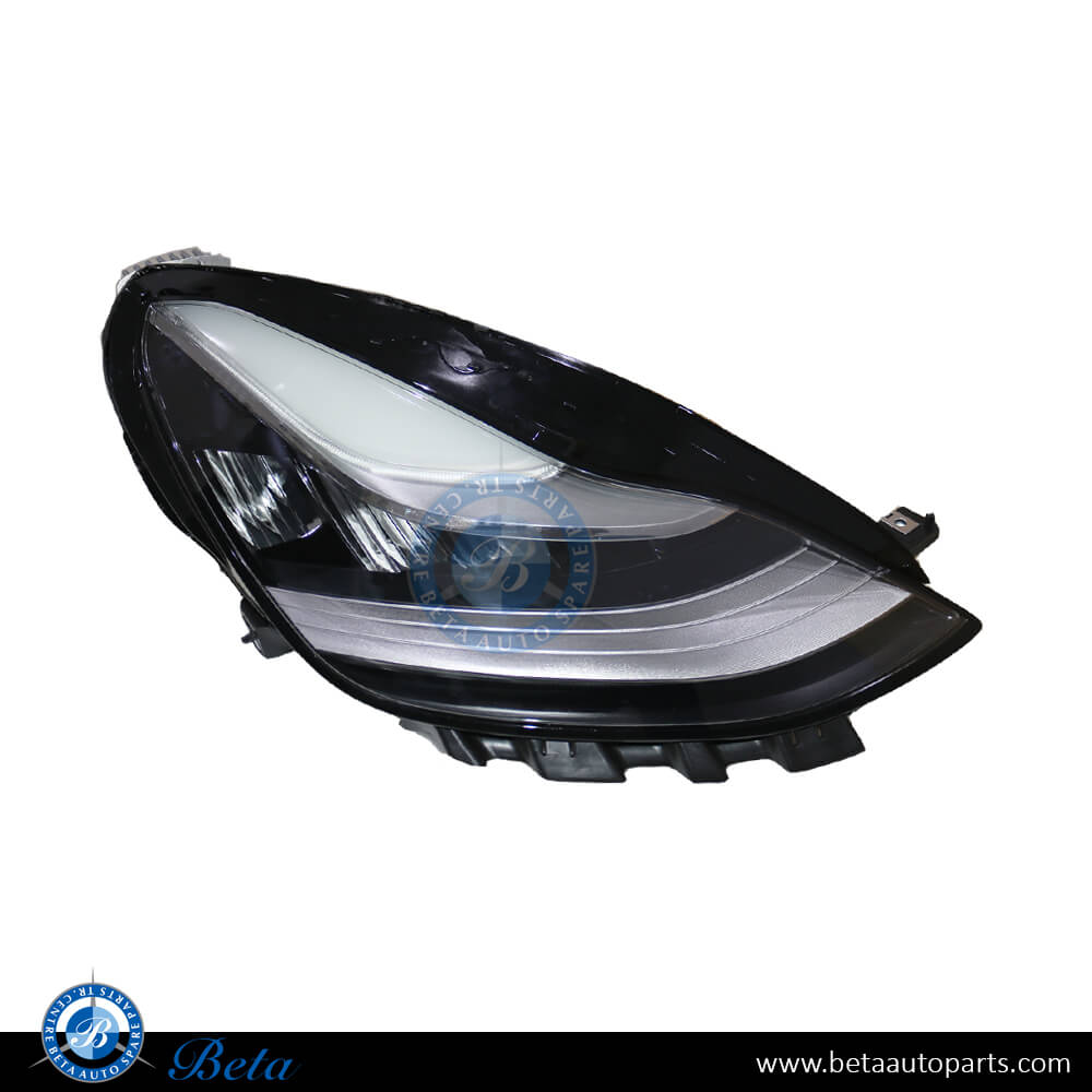 Right Side Headlamp for Tesla Model 3 2017-2020 models, Part Number 1077376-00-C Right Side Headlamp for Tesla Model 3 2017-2020 models, Part Number 1077376-00-C